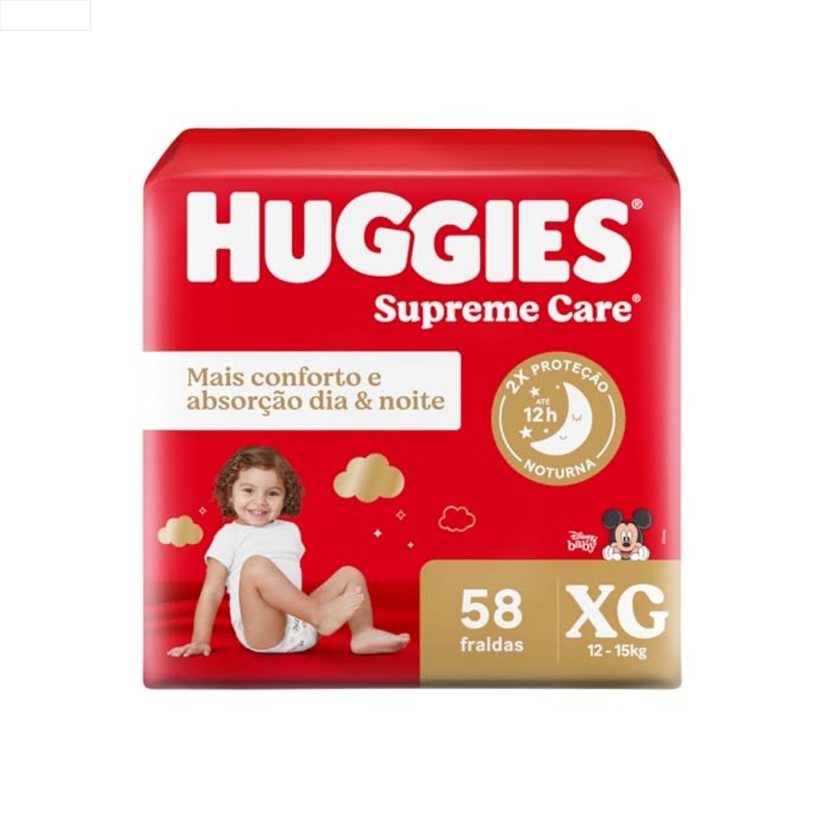 FR HUGGIES SUPREME CARE ABERTA HIPER XG 58(3)