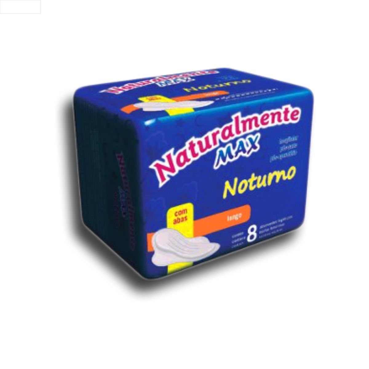 ABSORVENTE NATURALMENTE COM ABAS MAX NOTURNO 60 X 08