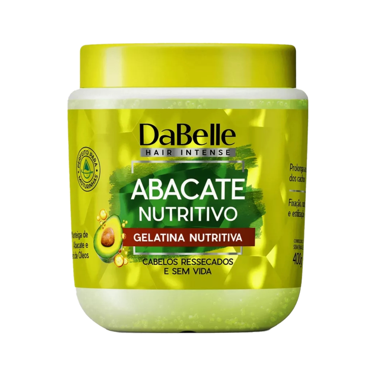 DABELLE GELATINA NUTRITIVA ABACATE NUTRITIVO 400G
