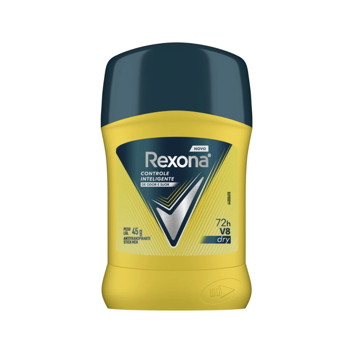 ANTITRANSPIRANTE STICK 72H REXONA V8 DRY MEN 45G