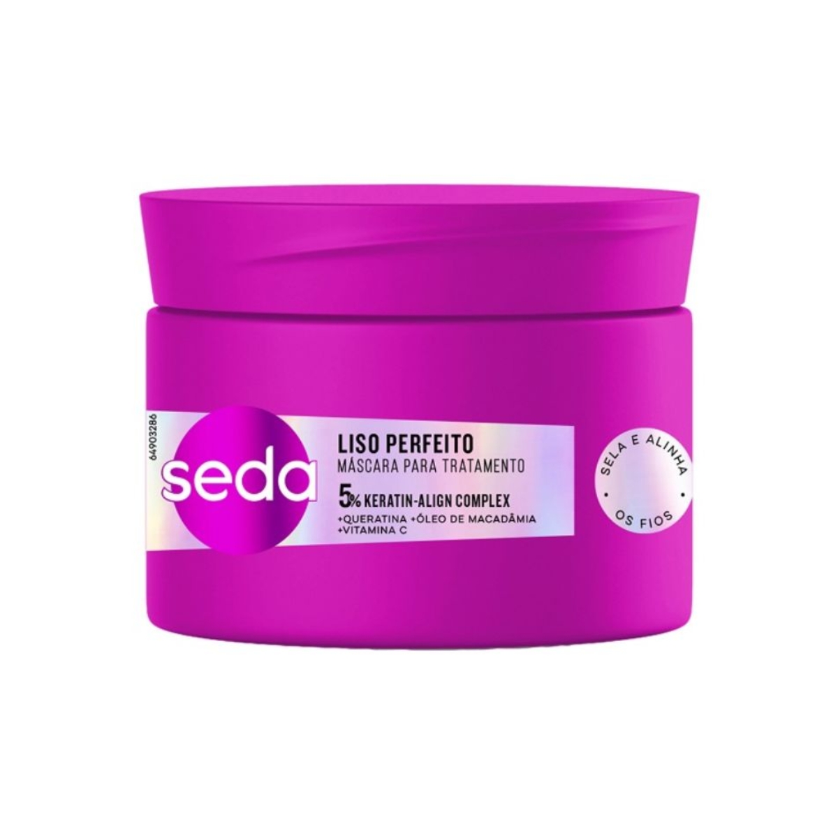 MÁSCARA DE TRATAMENTO SEDA LISO PERFEITO POTE 300G