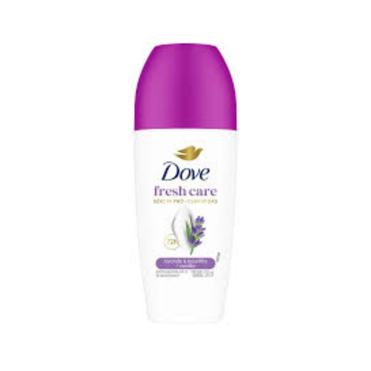 ANTITRANSPIRANTE ROLL-ON LAVANDA & BAUNILHA DOVE FRESH CARE 50ML