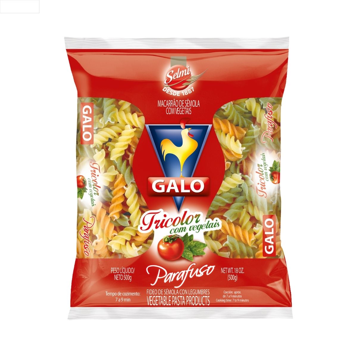 M.GALO SEMOLA PARAFUSO 500GR