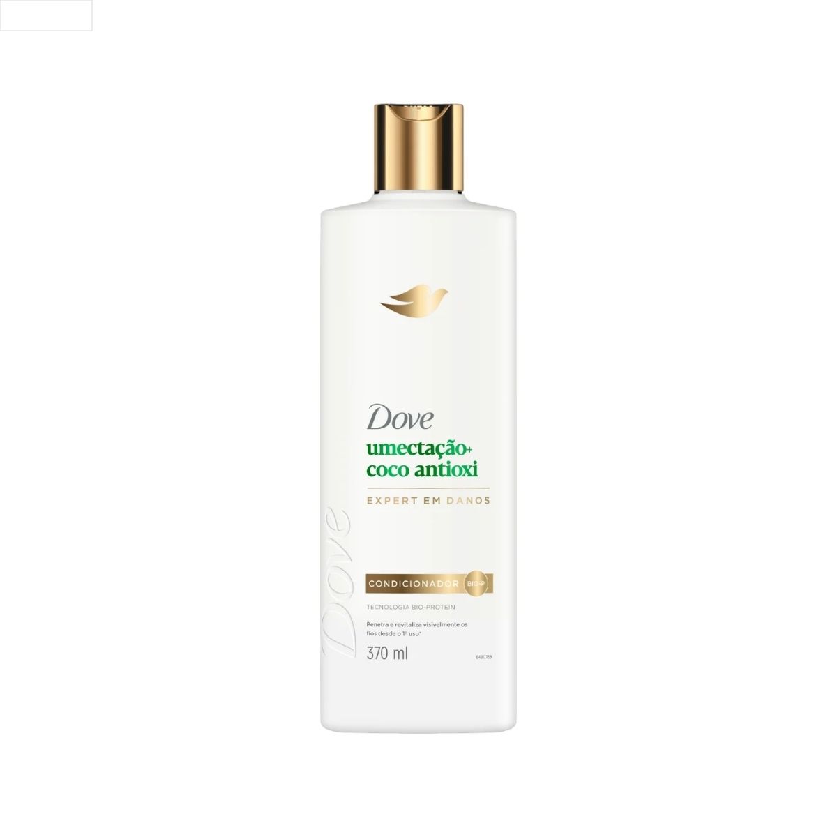 CONDICIONADOR DOVE UMECTAÇÃO + COCO ANTIOXI FRASCO 370ML