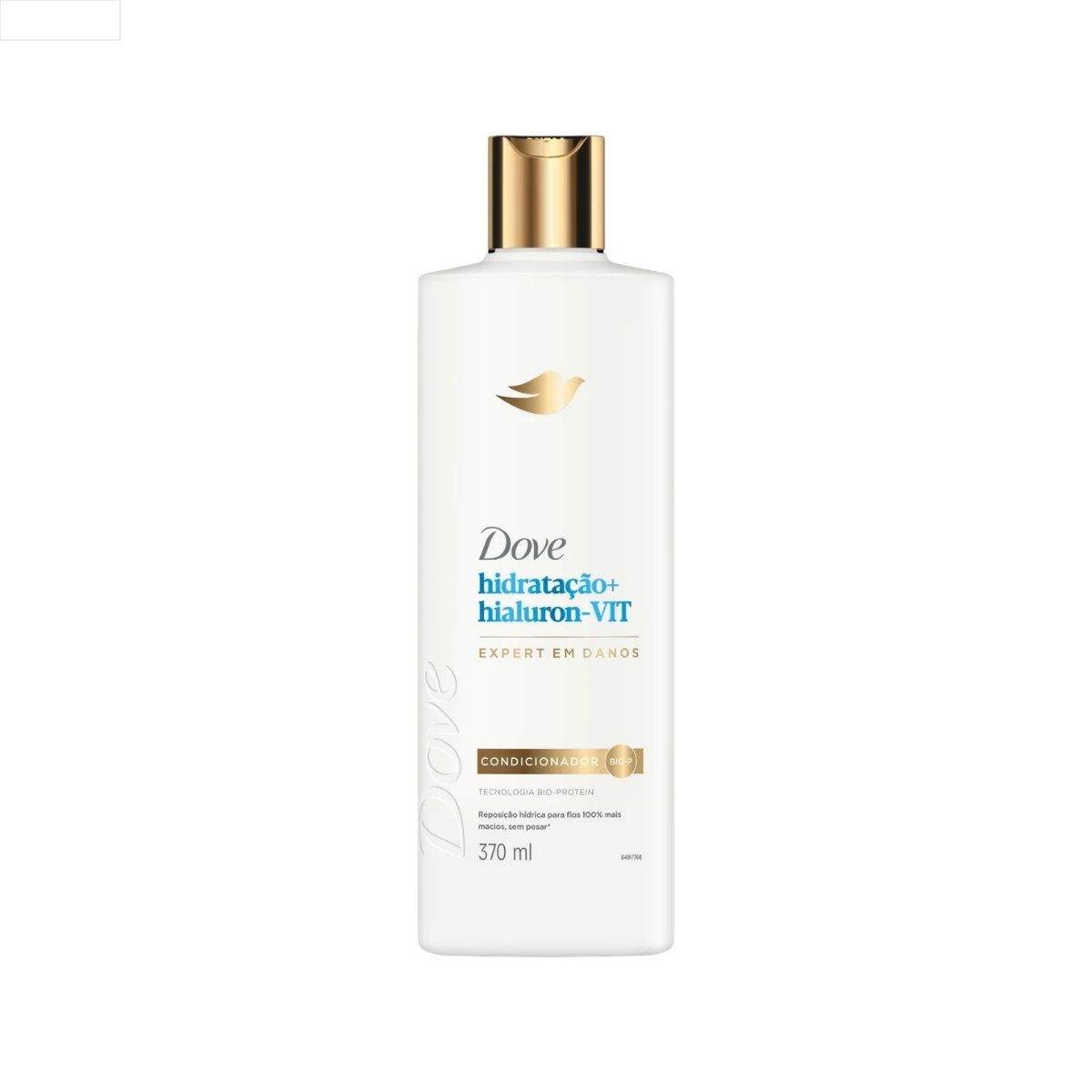 CONDICIONADOR DOVE HIDRATAÇÃO + HIALURON-VIT FRASCO 370ML