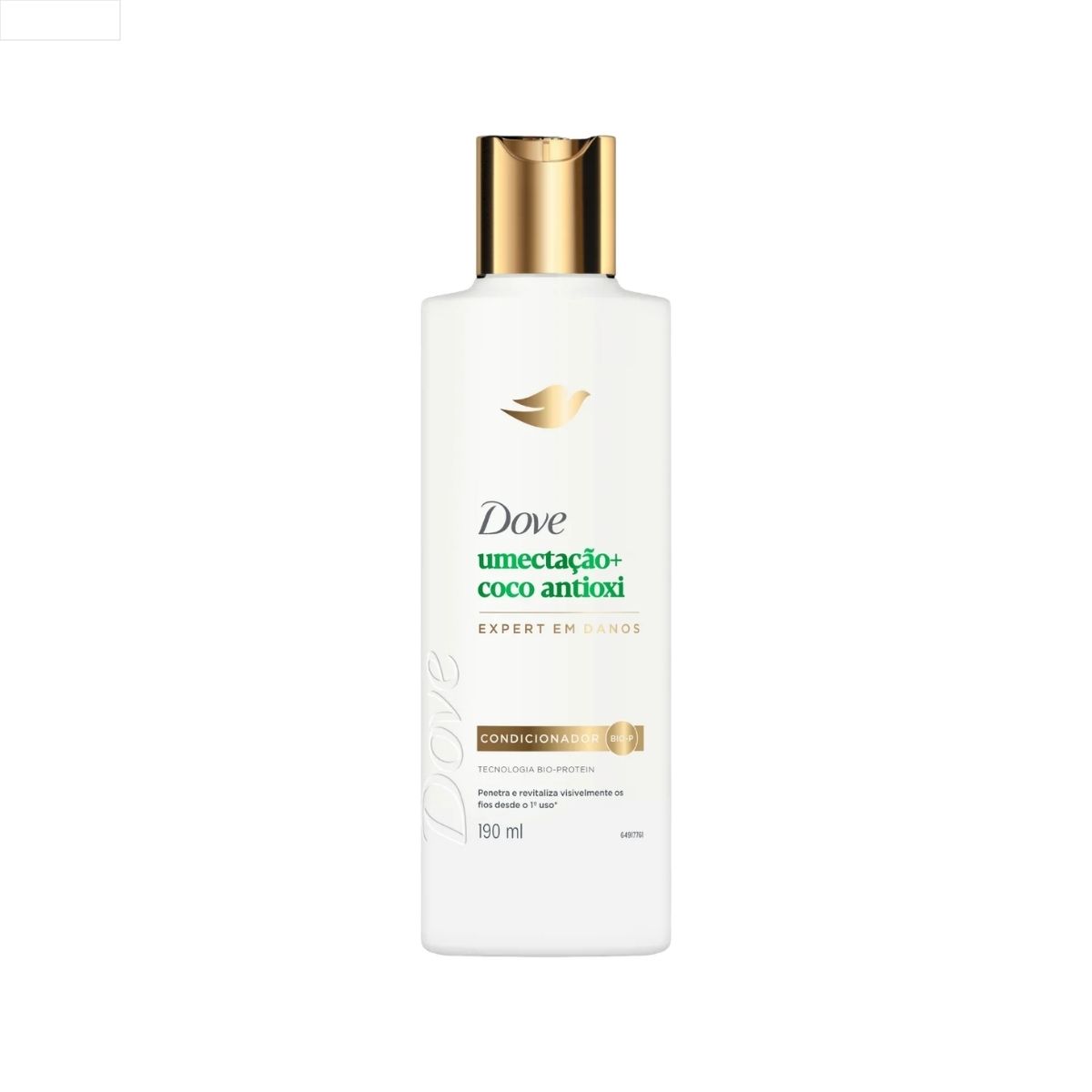 CONDICIONADOR DOVE UMECTAÇÃO + COCO ANTIOXI FRASCO 190ML