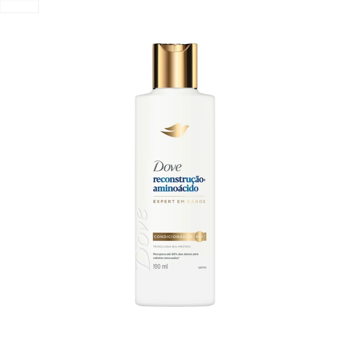 CONDICIONADOR DOVE RECONSTRUÇÃO + AMINOÁCIDO FRASCO 190ML