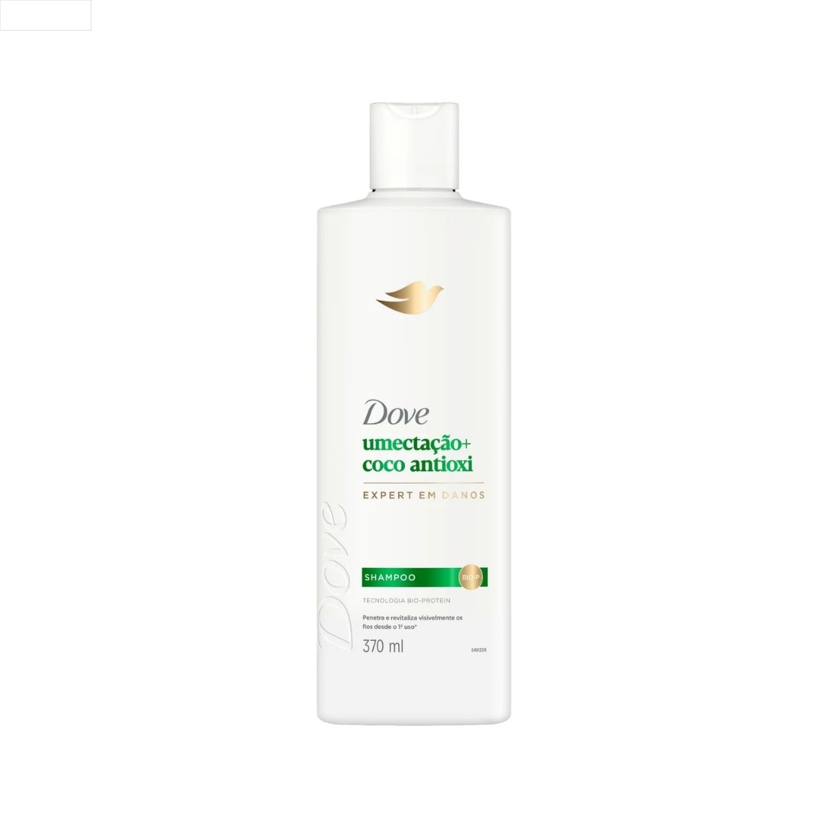 SHAMPOO DOVE UMECTAÇÃO + COCO ANTIOXI FRASCO 370ML