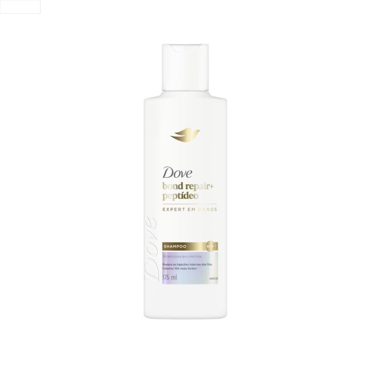 SHAMPOO DOVE BOND REPAIR + PEPTÍDEO FRASCO 175ML