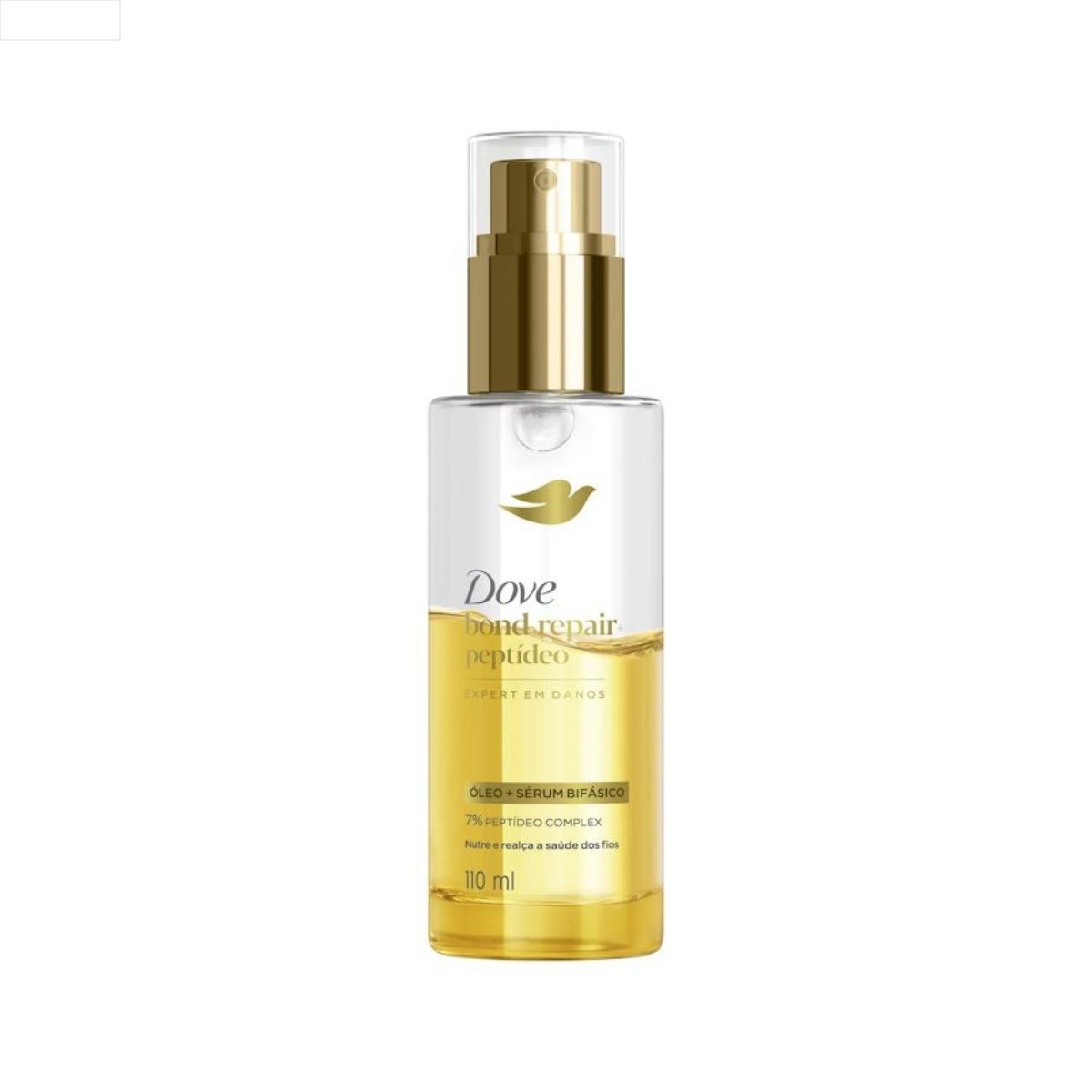 ÓLEO E SÉRUM BIFÁSICO DOVE BOND REPAIR + PEPTÍDEO FRASCO 110ML SPRAY