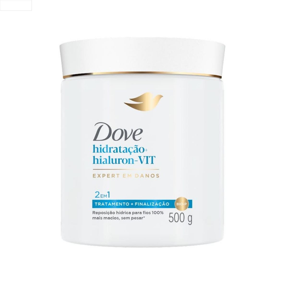 MÁSCARA 2 EM 1 DOVE HIDRATAÇÃO + HIALURON-VIT POTE 500G