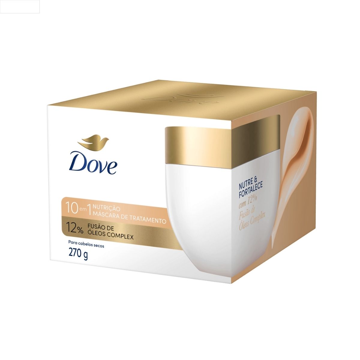 MÁSCARA DE TRATAMENTO DOVE NUTRIÇÃO CAIXA 270G