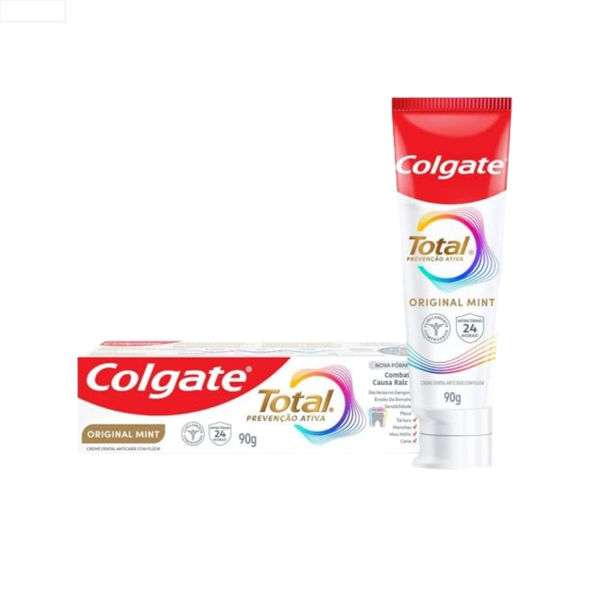 CREME DENTAL COLGATE TOTAL ORIGINAL MINT BISNAGA 90G