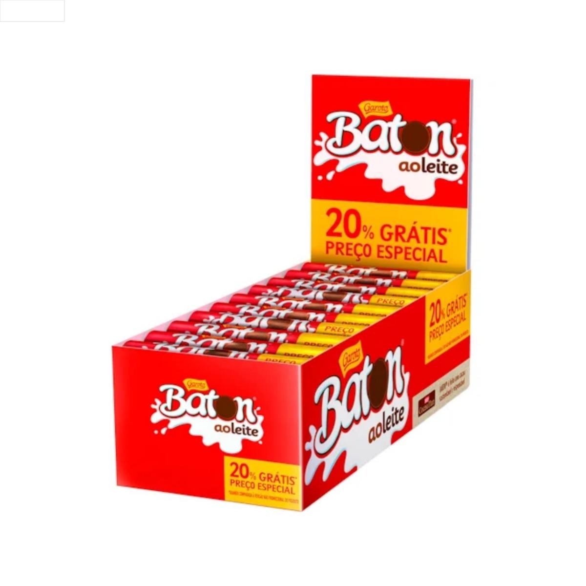 CHOCOLATE BATON AO LEITE 16G