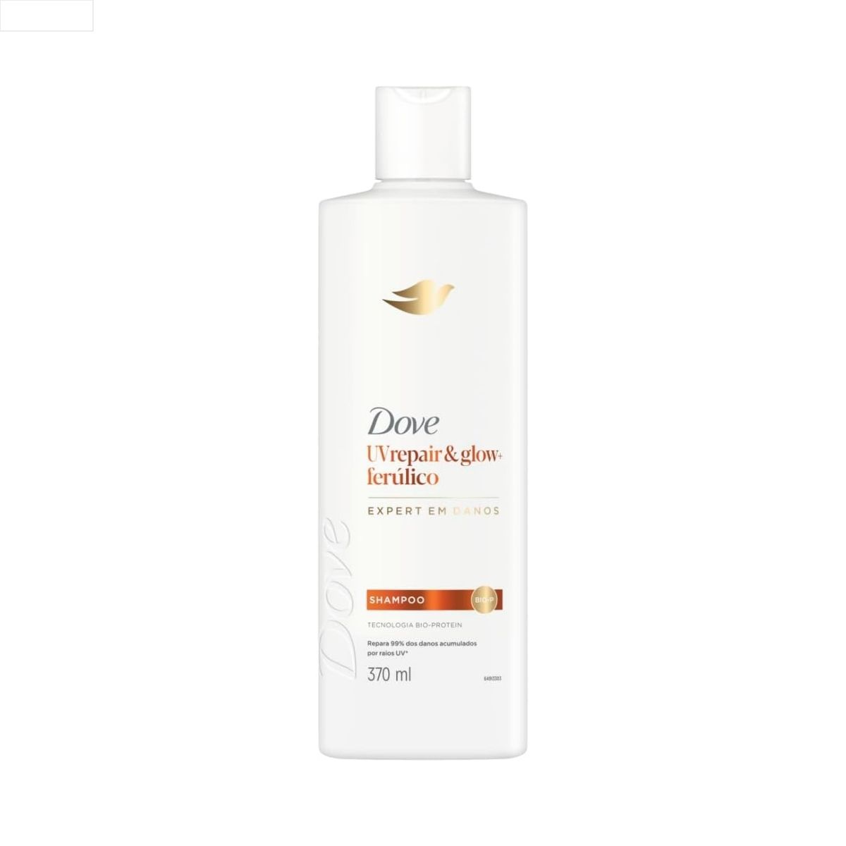 SHAMPOO DOVE UV REPAIR & GLOW + FERÚLICO FRASCO 370ML