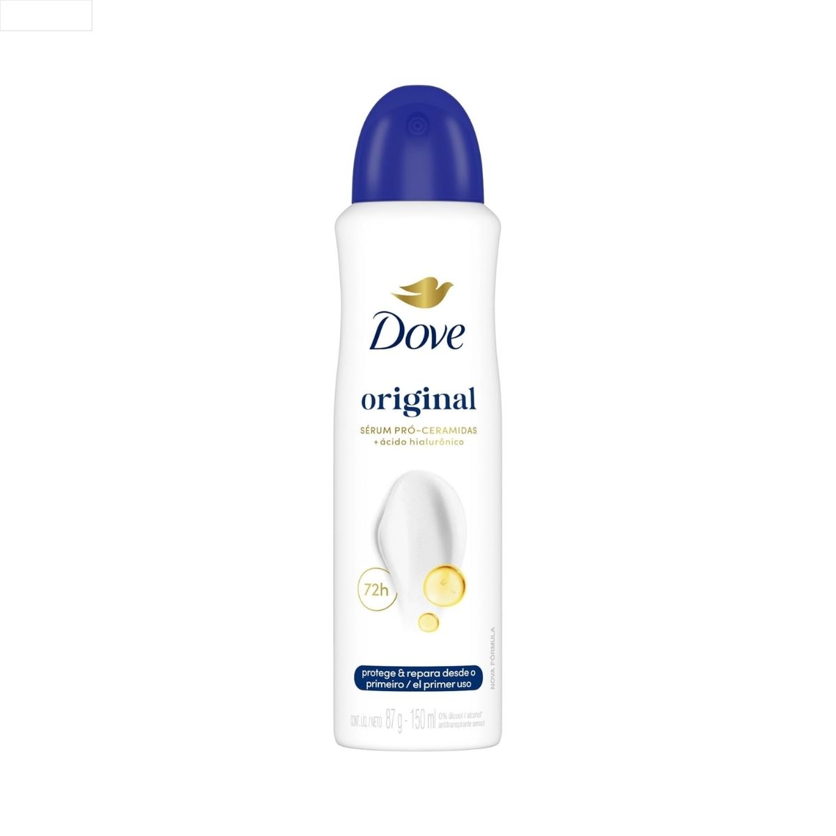 DESODORANTE AEROSOL DOVE FEMININO ORIGINAL 87G