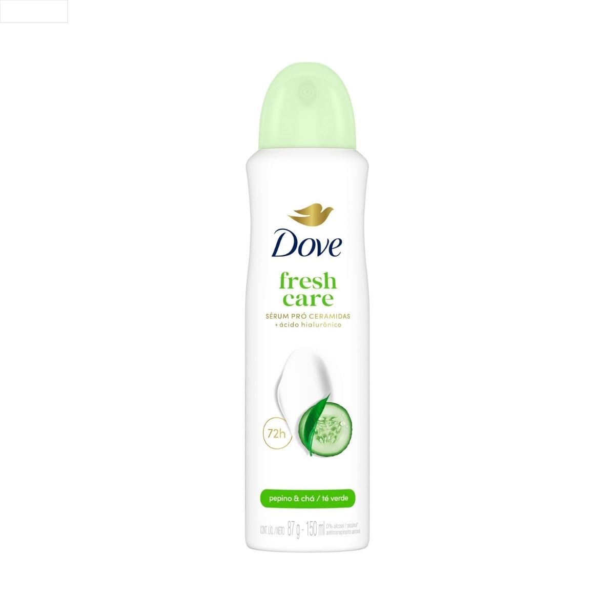 DESODORANTE AEROSOL DOVE FEMININO GO FRESH PEPINO 87G