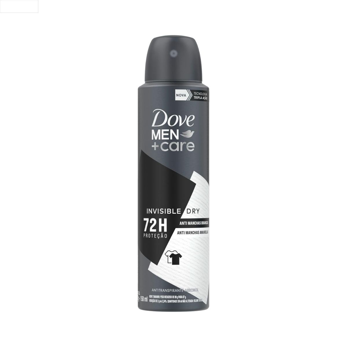 DESODORANTE AEROSOL DOVE MEN CARE INVISIBLE DRY 87G