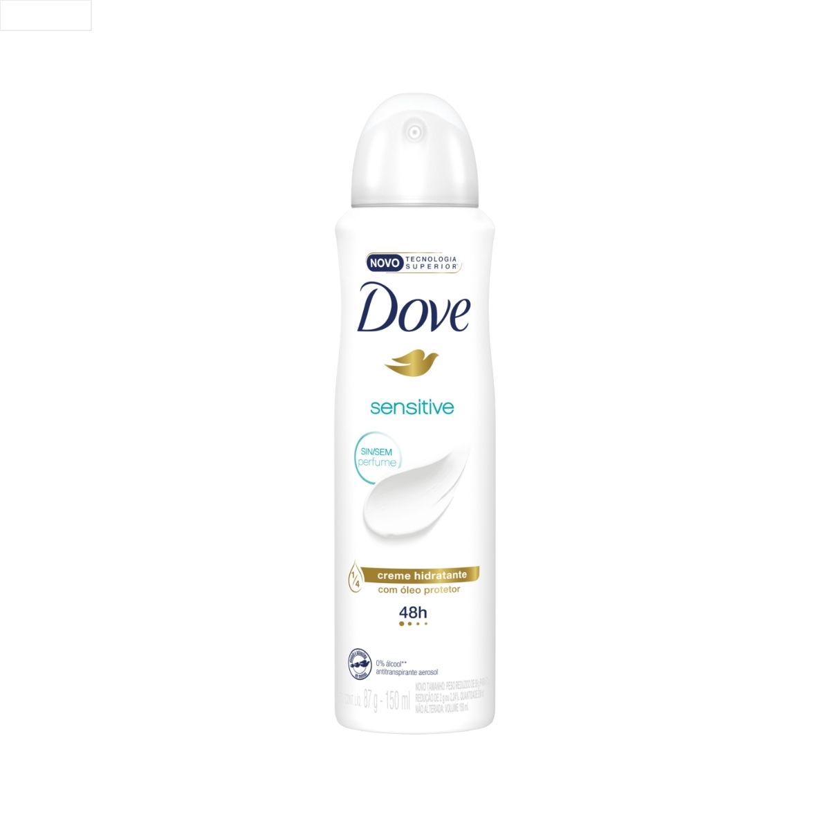 DESODORANTE AEROSOL DOVE FEMININO SENSITIVE 87G