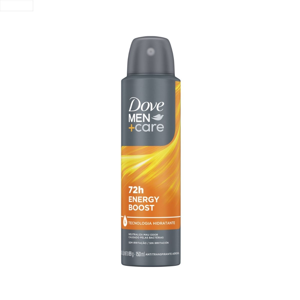 ANTITRANSPIRANTE AEROSSOL DOVE MEN+CARE ENERGY BOOST 150ML SPRAY