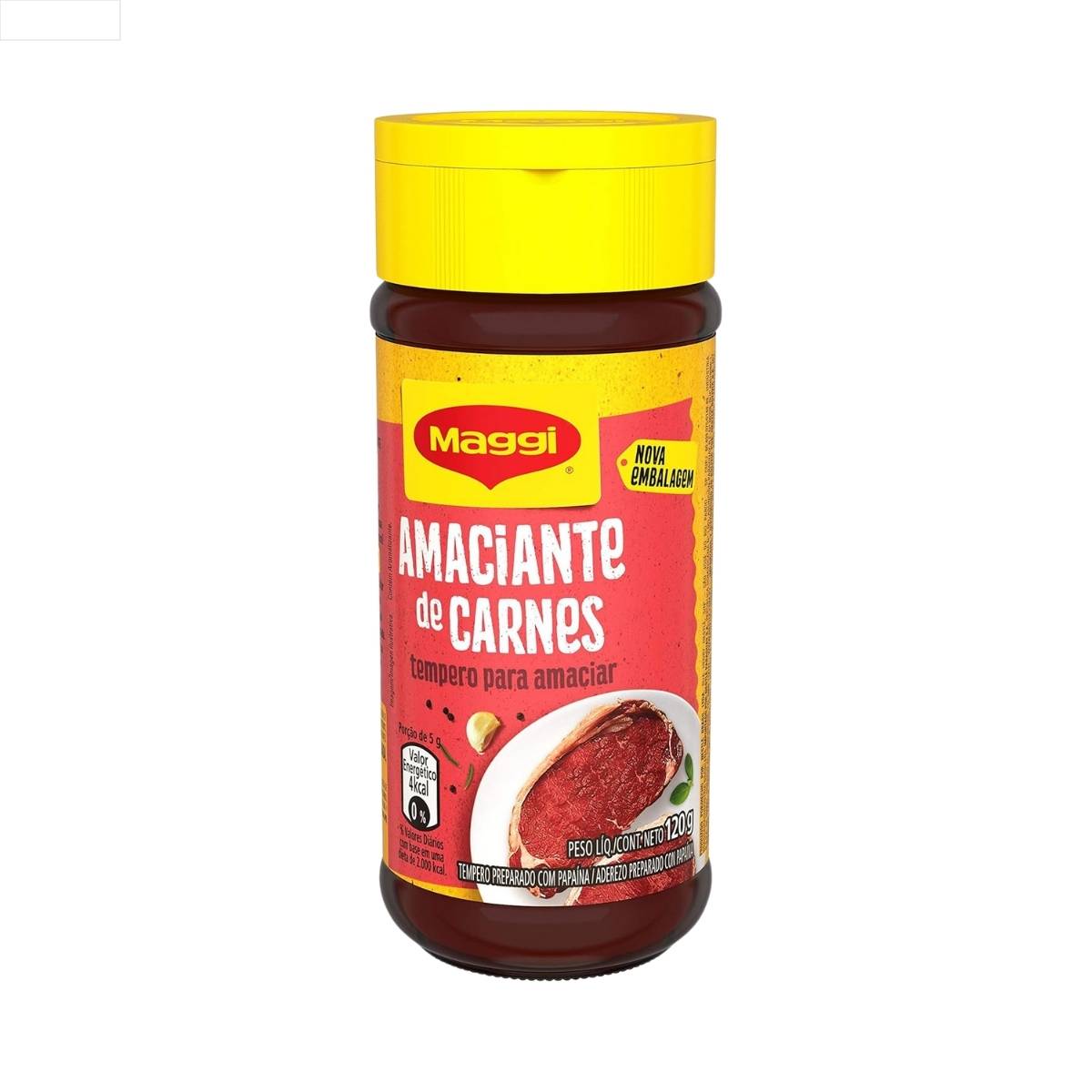 MAGGI AMACIANTE CAR C/TEMPERO30X120GN1BR