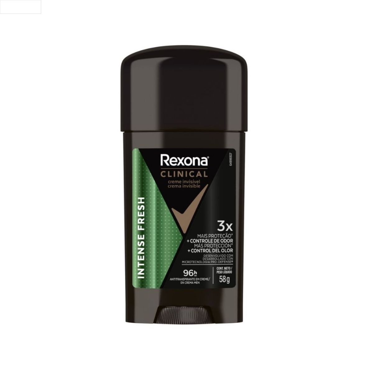 ANTITRANSPIRANTE CREME  REXONA CLINICAL INVISIBLE MEN 58G