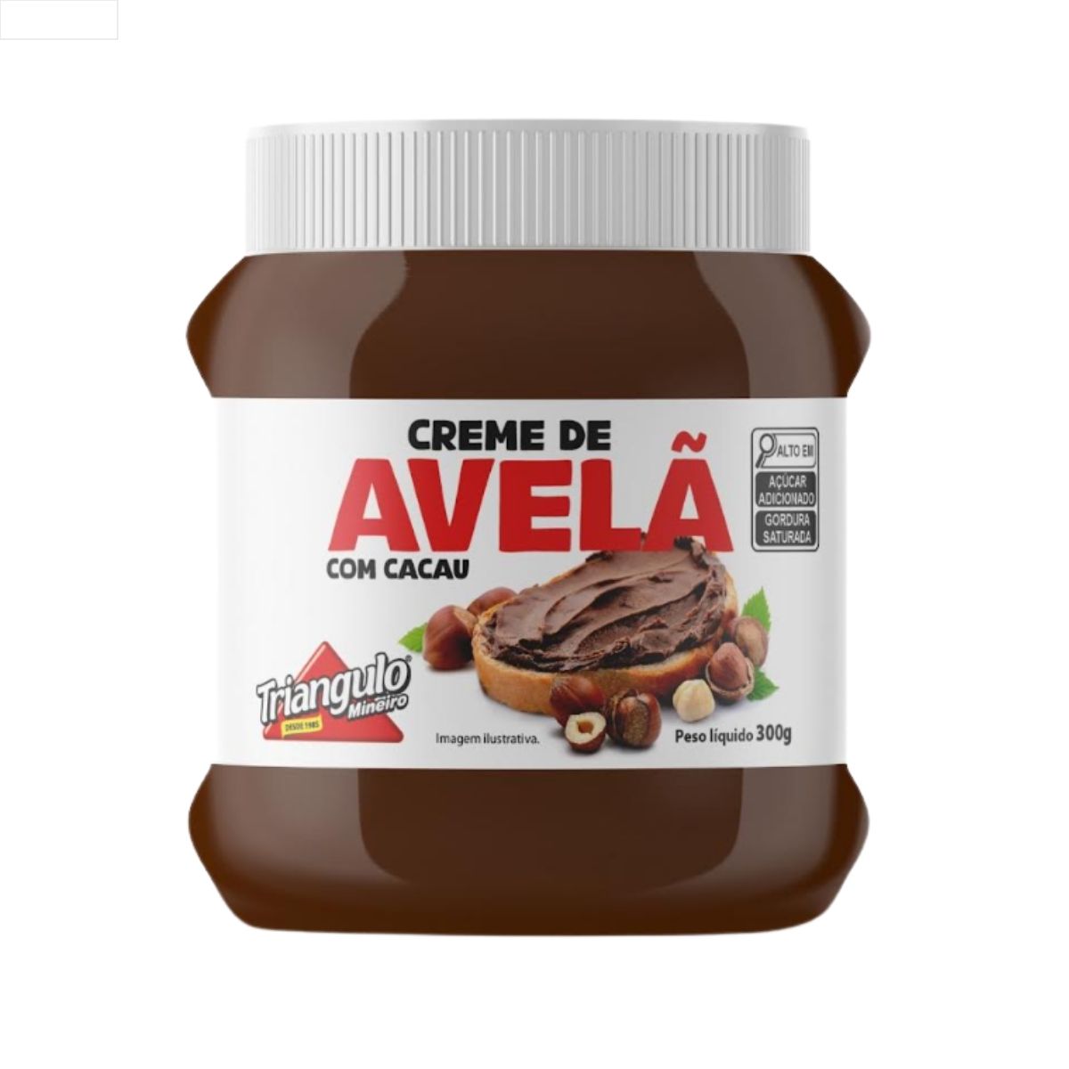 CREME DE AVELÃ (TAMPA ROSCA) 300G
