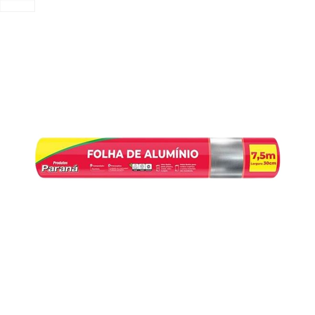 FOLHA DE ALUMINIO PARANÁ 30CM COM 7,5M