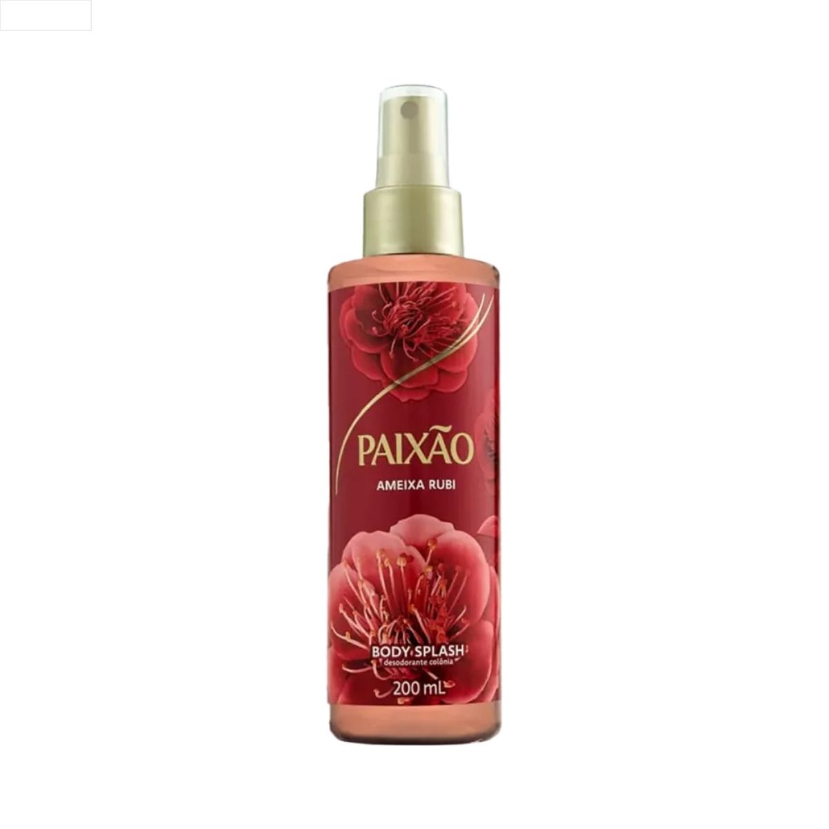 PAIXAO BODY SPRAY AMEIXA RUBI 6X200ML
