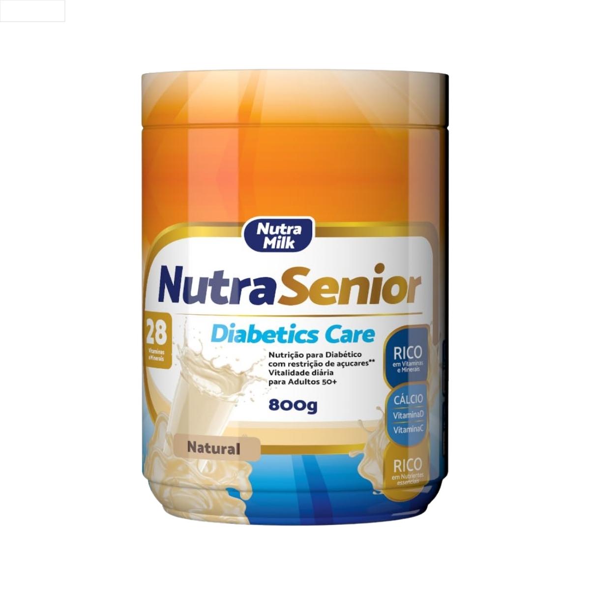 NUTRA SENIOR DIABETICS CARE SEM SABOR 800G