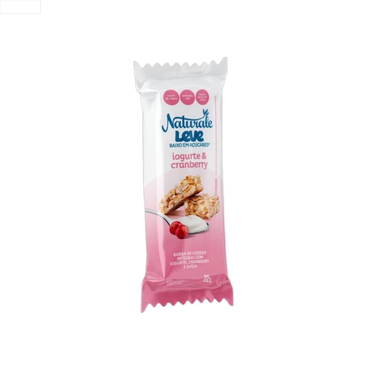 BARRA DE CEREAL NATURALE IOGURTE E CRANBERRY 22G