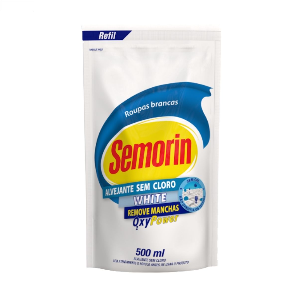 SEMORIN ALVEJANTE SEM CLORO WHITE 12X500ML