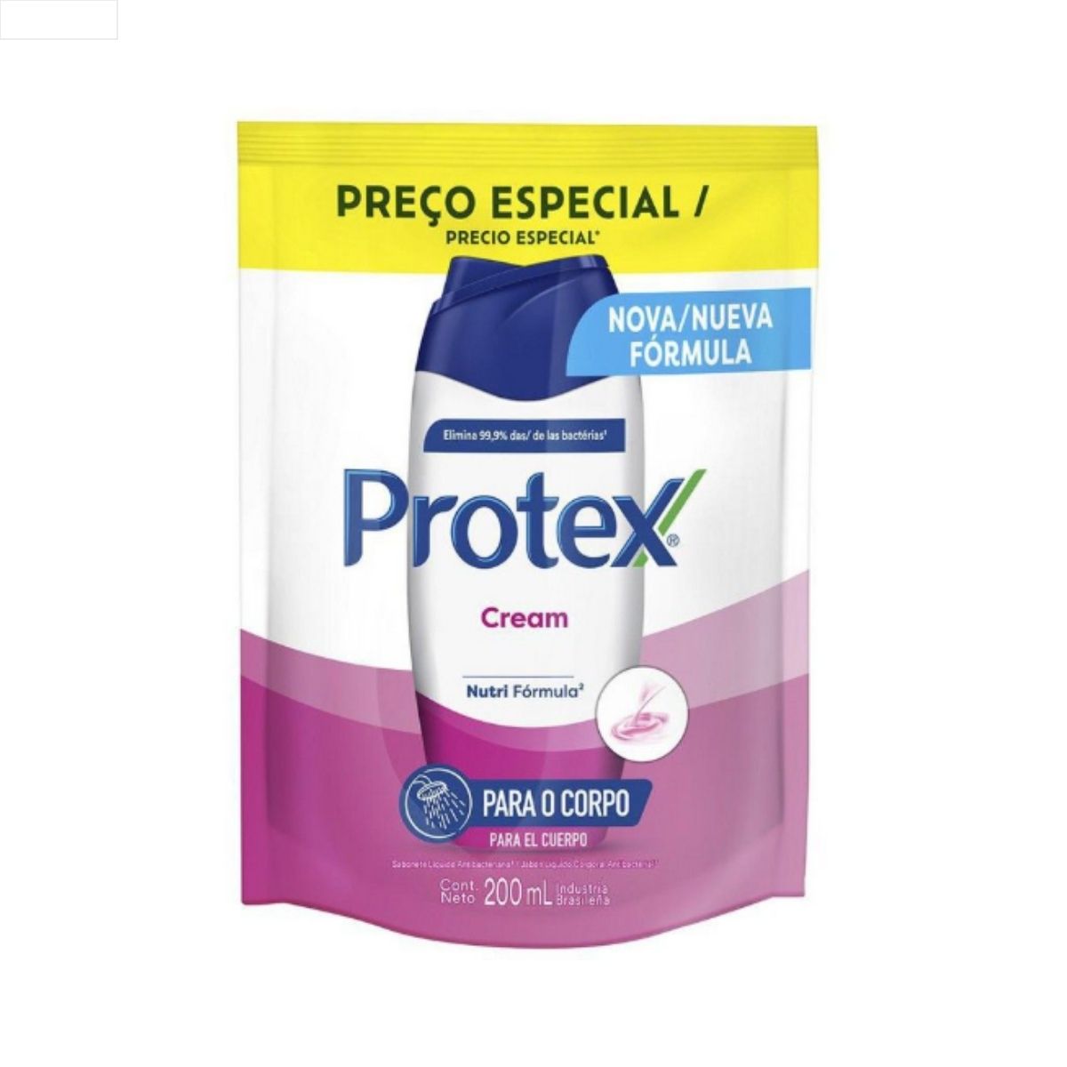 SABONETE LIQUIDO REFIL PROTEX CREAM 200ML