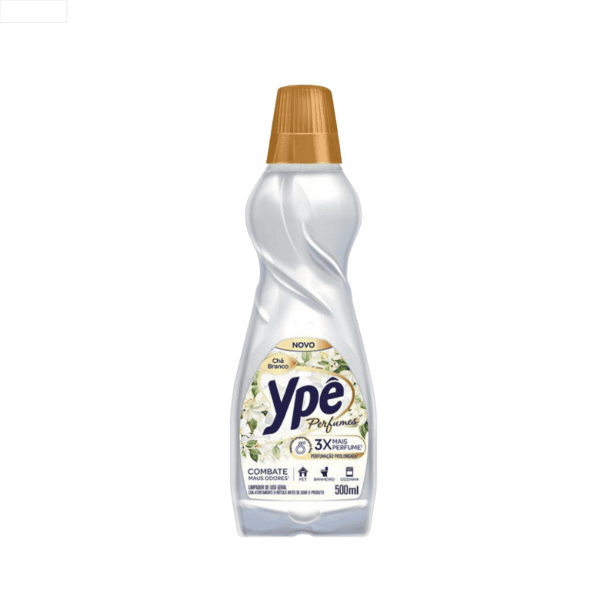 LIMPADOR PERFUMADO CHÁ BRANCO YPÊ PERFUMES FRASCO 500ML