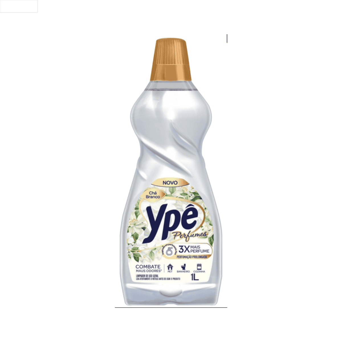 LIMPADOR PERFUMADO CHÁ BRANCO YPÊ PERFUMES FRASCO 1L