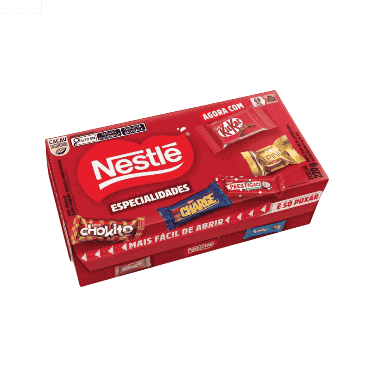 CAIXA DE BOMBOM NESTLÉ SORTIDOS 220G