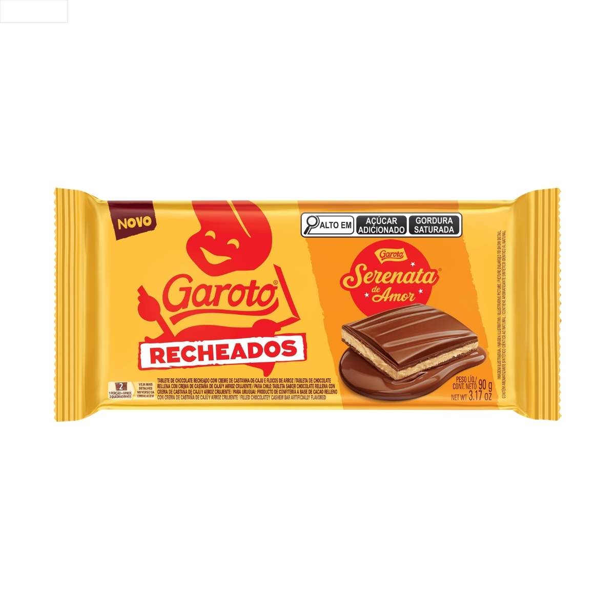 SDA TABLETE RECHEADO 4(14X90G)BR