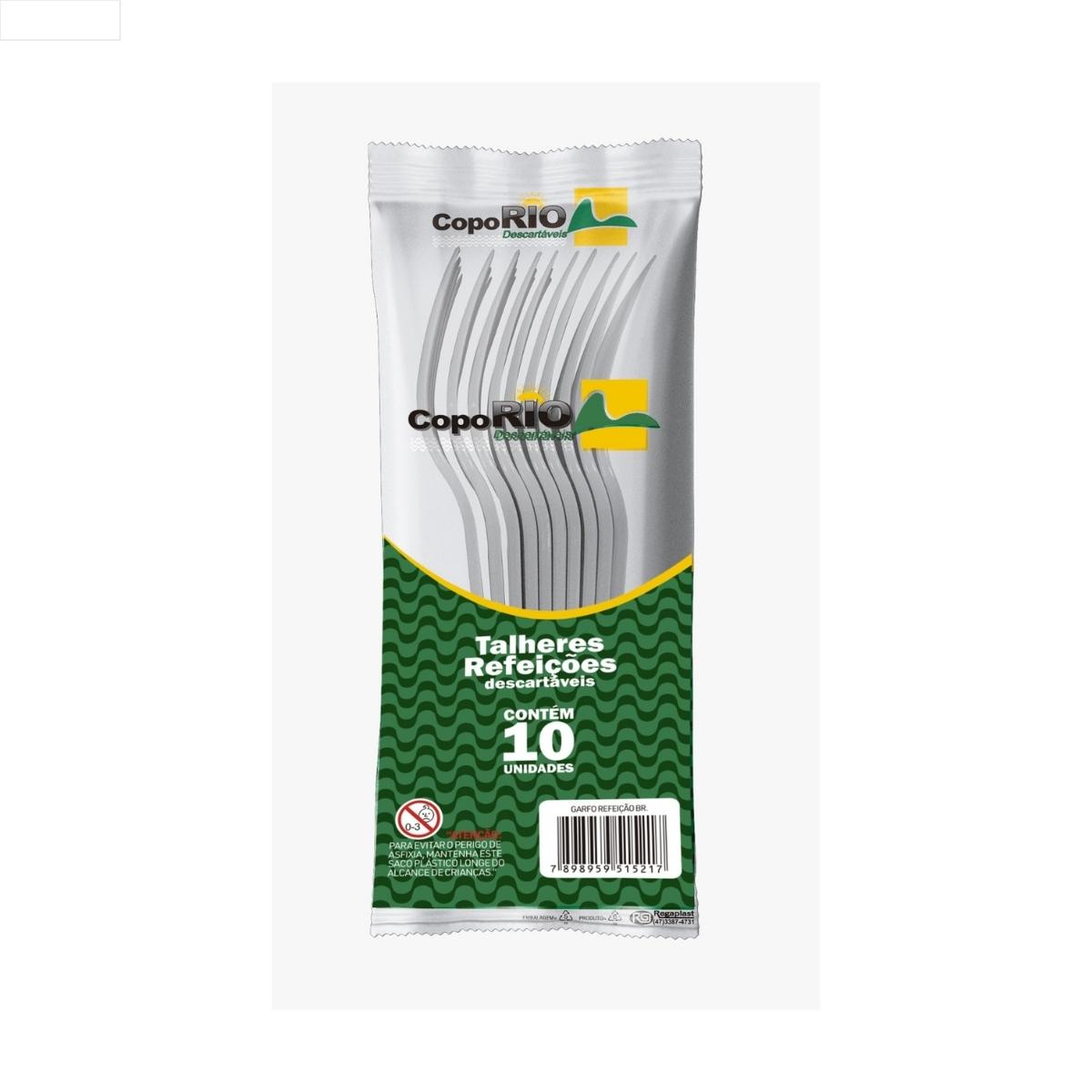 GARFO REFEIÇÃO BRANCO CX.250 UND