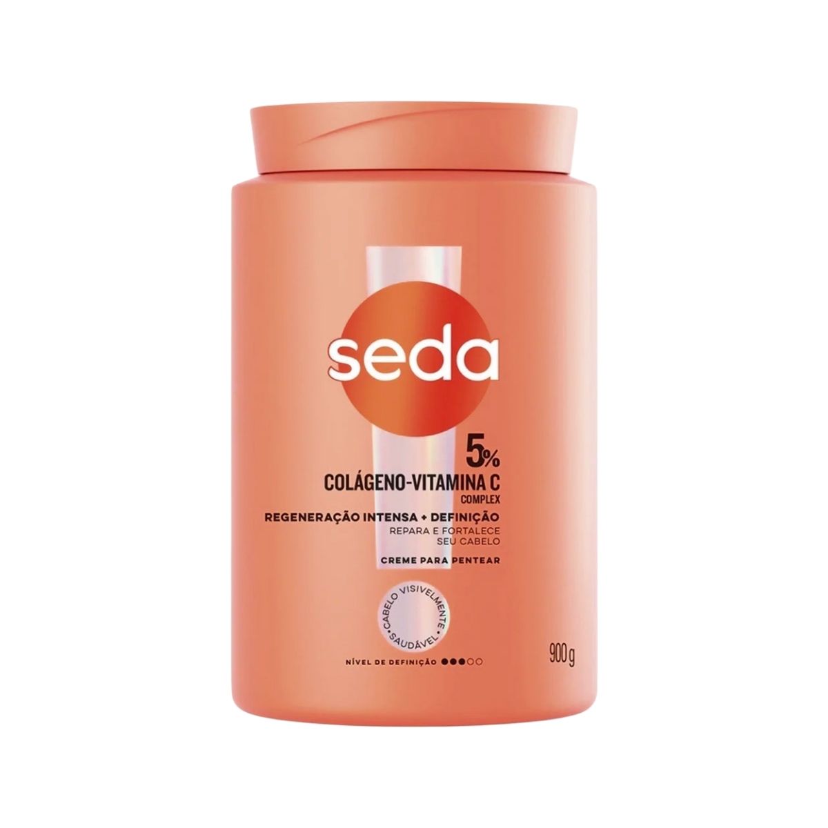 CREME PARA PENTEAR SEDA REGENERAÇÃO INTENSA + DEFINIÇÃO POTE 900G