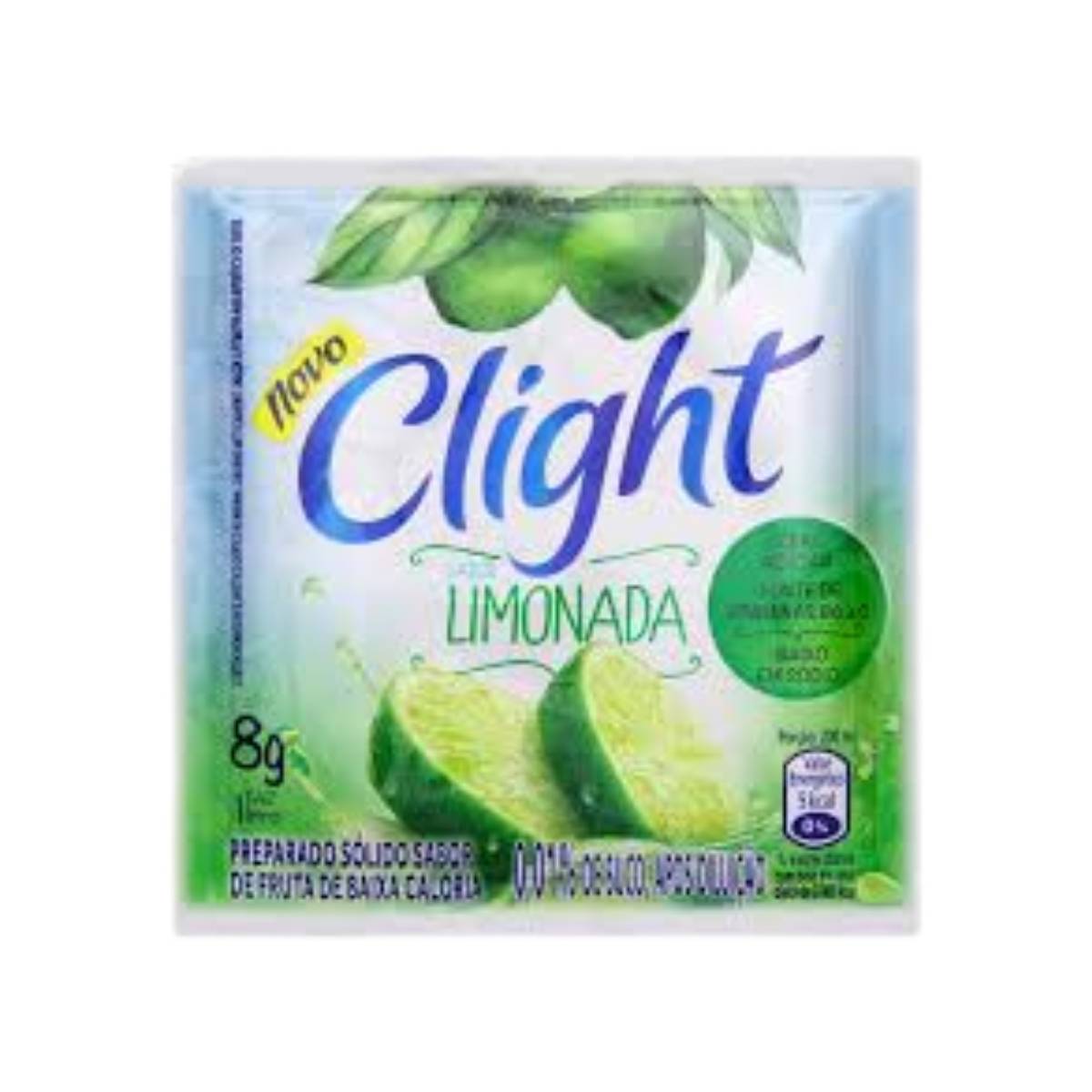REFRESCO EM PÓ CLIGHT LIMÃO 8G DISPLAY C/15 UNIDADES