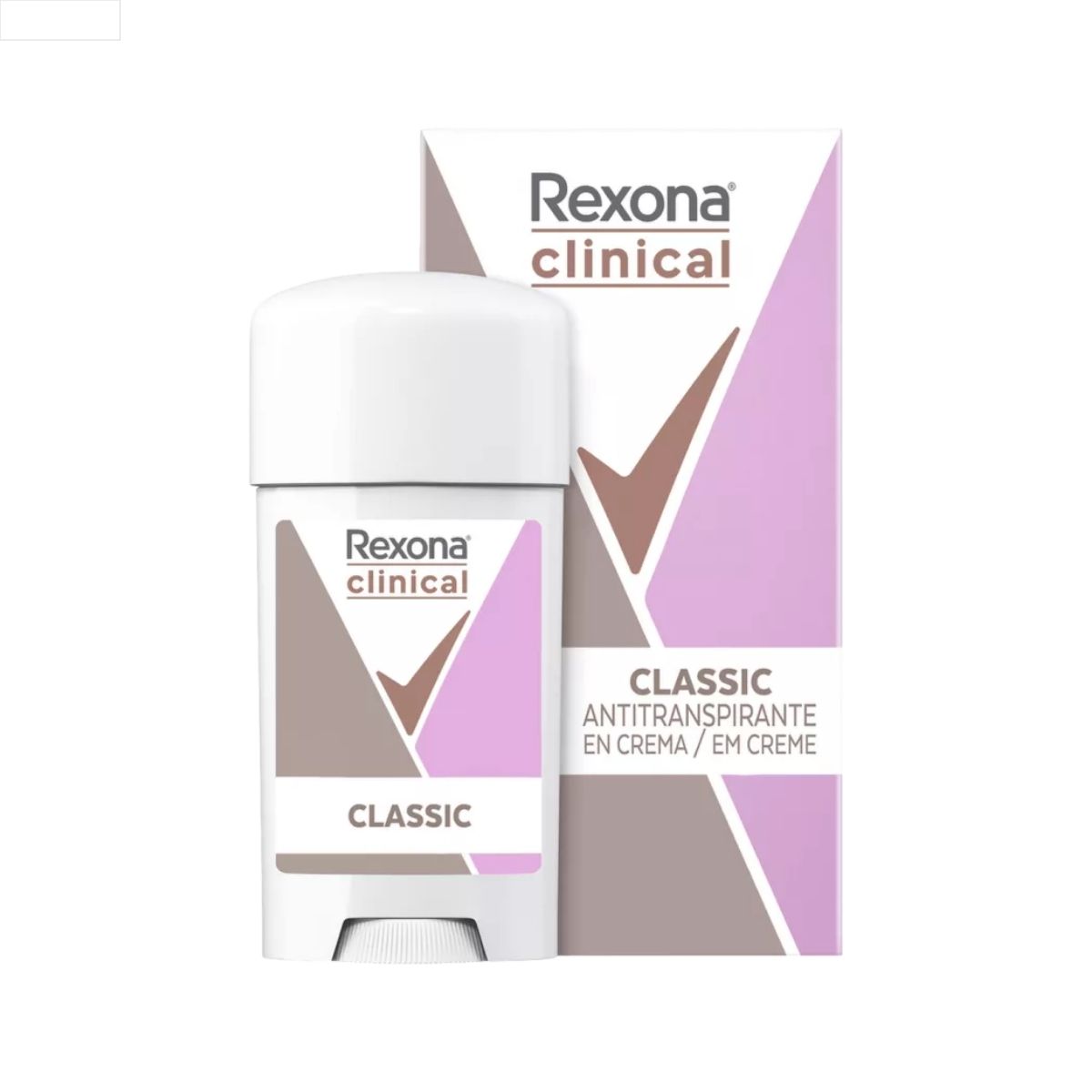 ANTITRANSPIRANTE CREME CLASSIC REXONA CLINICAL 58G
