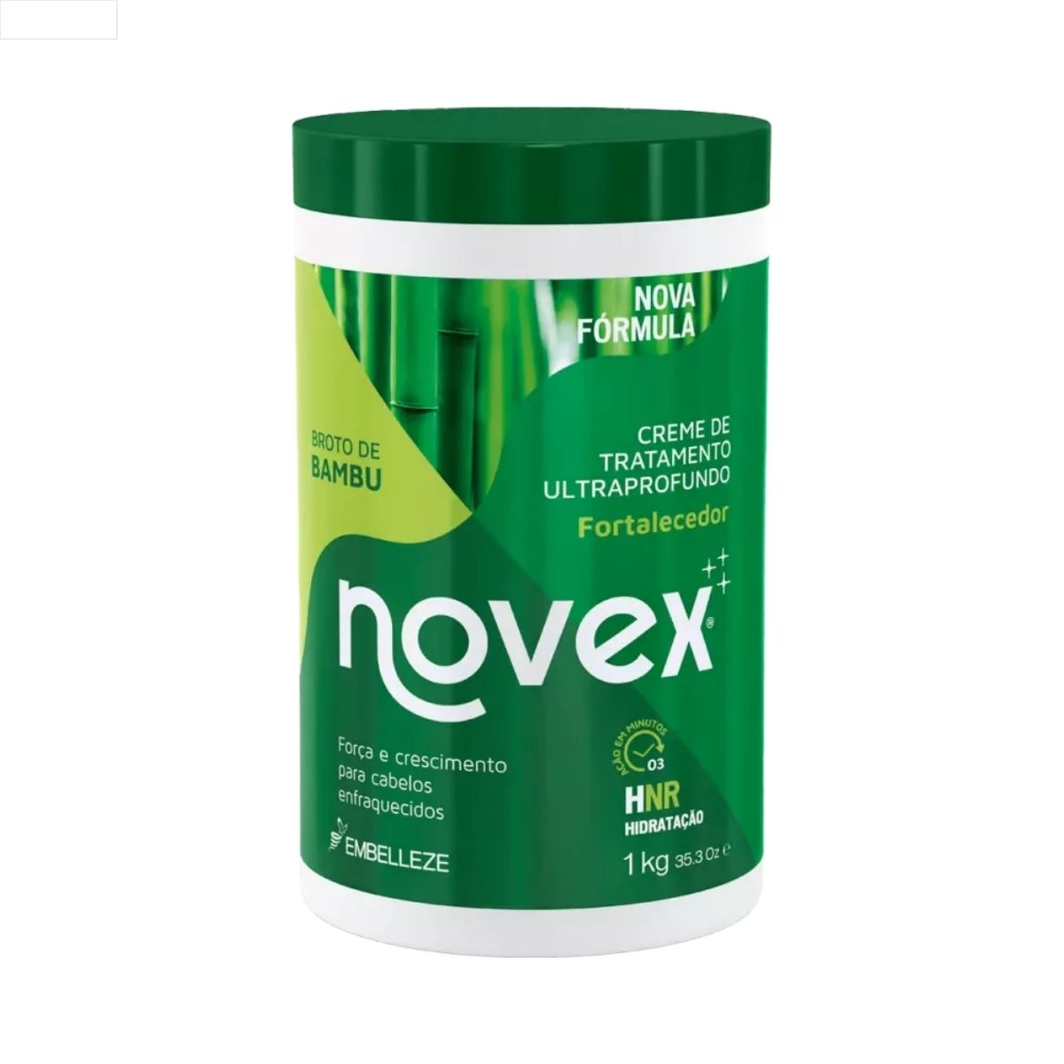 CREME TRATAMENTO NOVEX C/3 BROTO DE BAMBU 1KG