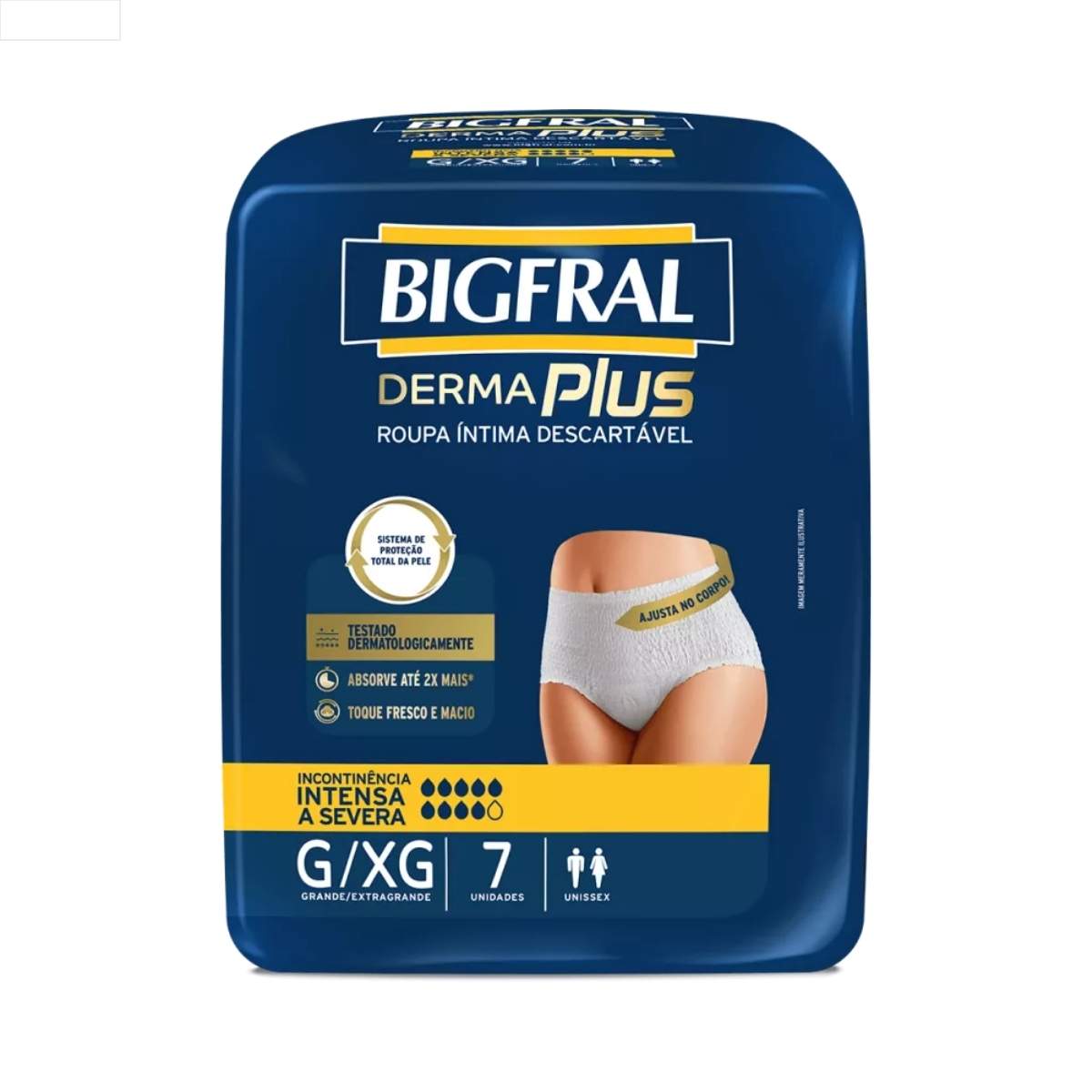 ROUPA INT BIGFRAL C/7 PANTS PREMIUM G/XG