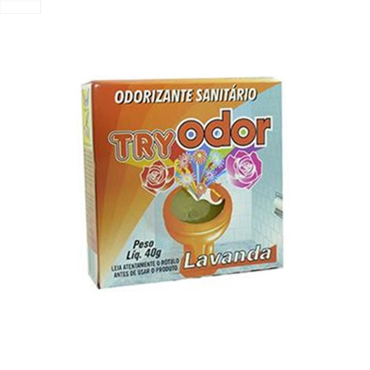 DESINFETANTE SANITÁRIO TRY ODOR PEDRA LAVANDA 40G