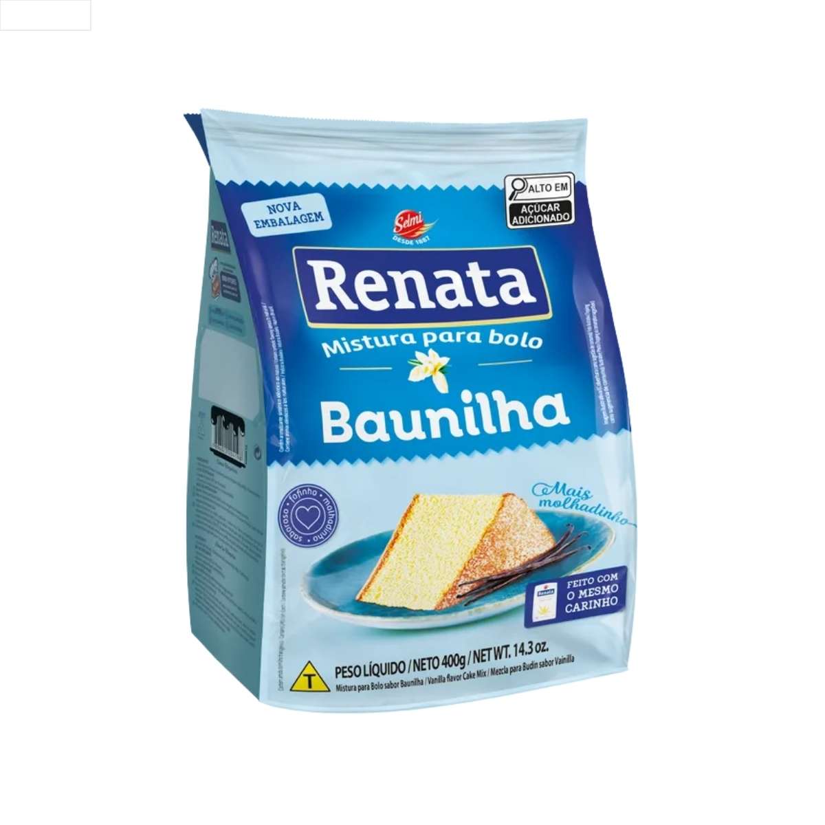 MISTURA PARA BOLO RENATA BAUNILHA 400GR