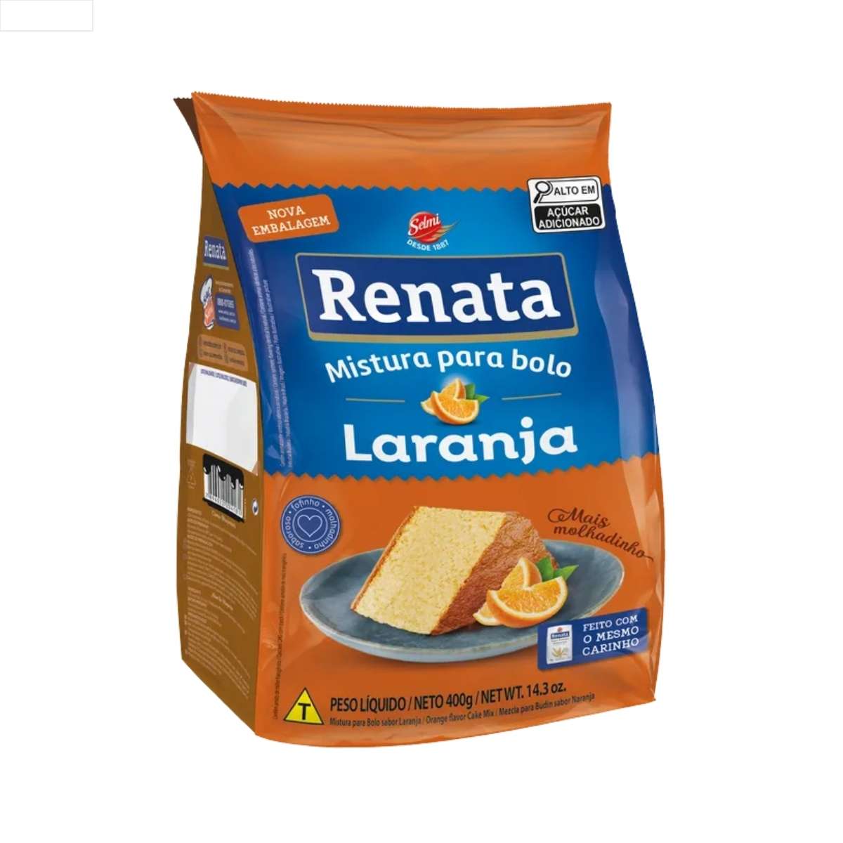 MISTURA PARA BOLO RENATA LARANJA 400GR
