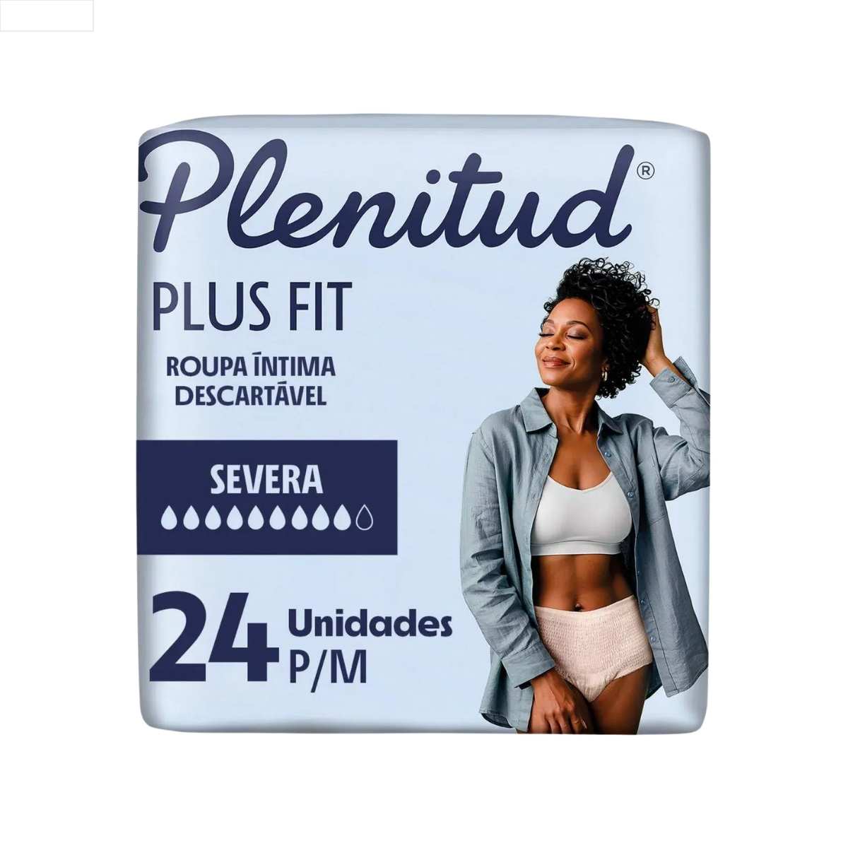 FRALDA GERIÁTRICA PLENITUD PROTECT PLUS LEVE 24 E PAGUE 22 P/M