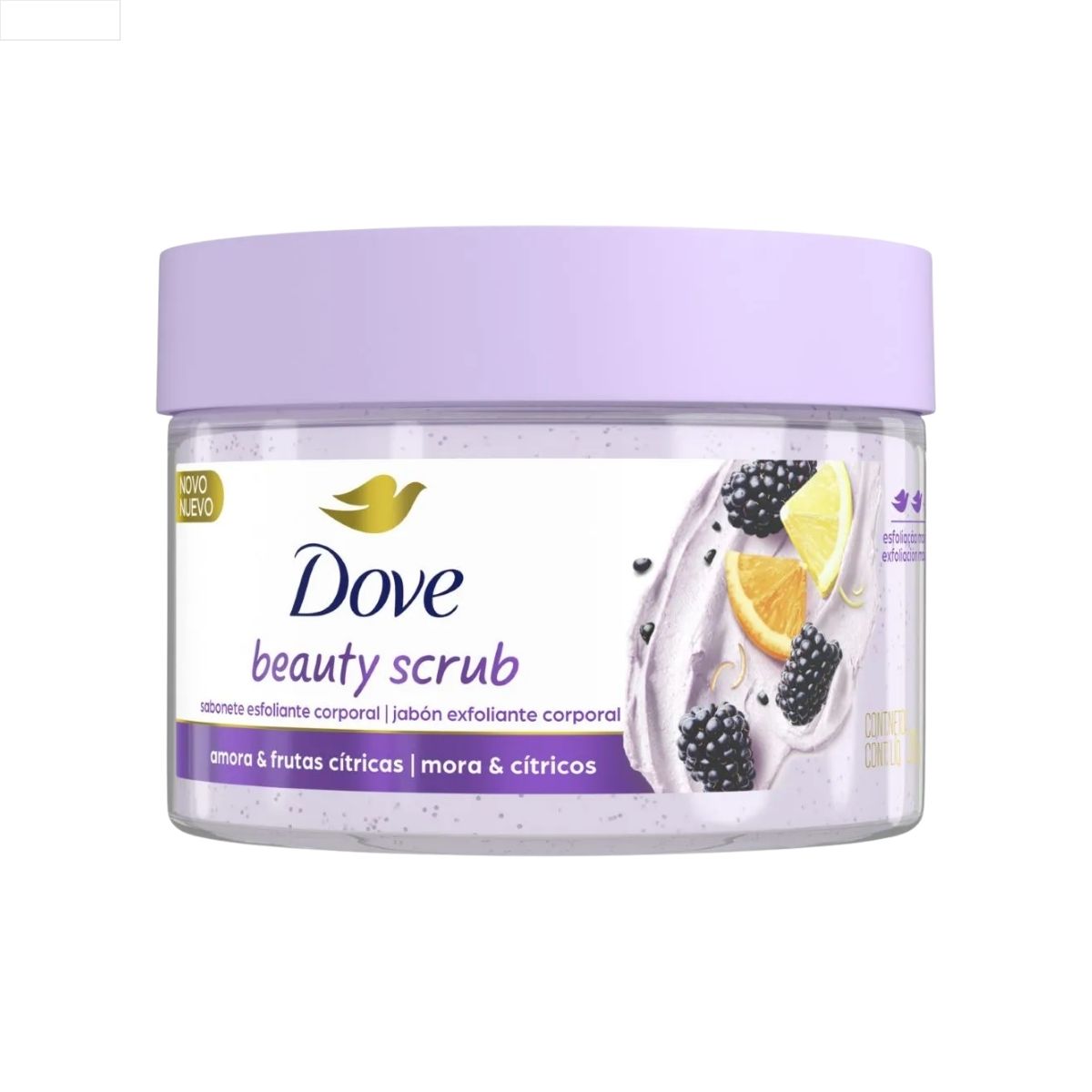 SABONETE ESFOLIANTE CORPORAL DOVE AMORA E FRUTAS CÍTRICAS 280G (6)