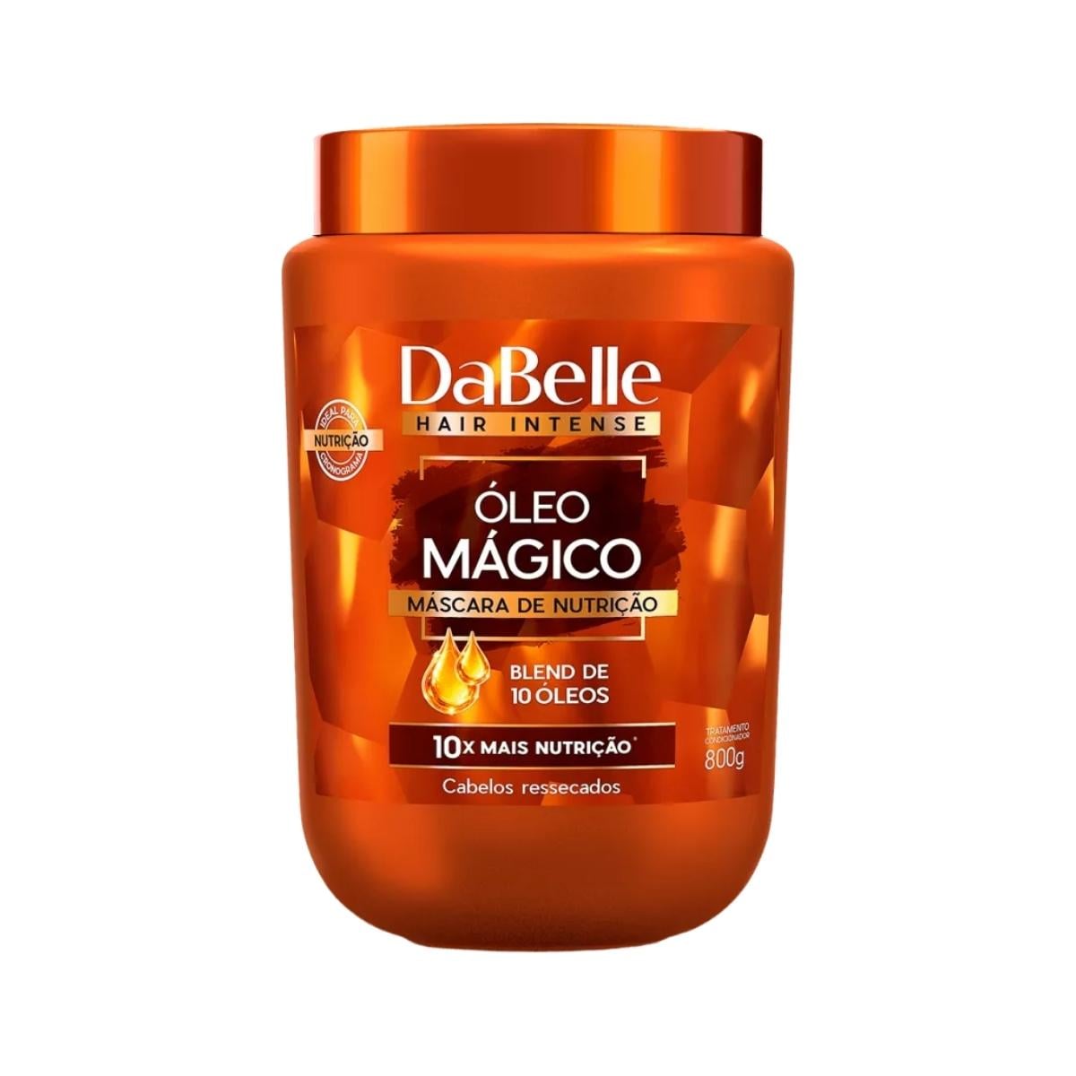 MÁSCARA CAPILAR DABELLE ÓLEO MÁGICO 800G