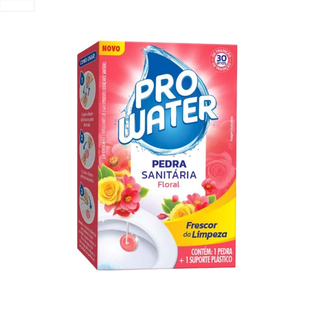PEDRA SANIT FLORAL PROWATER CX C/ 96 UN